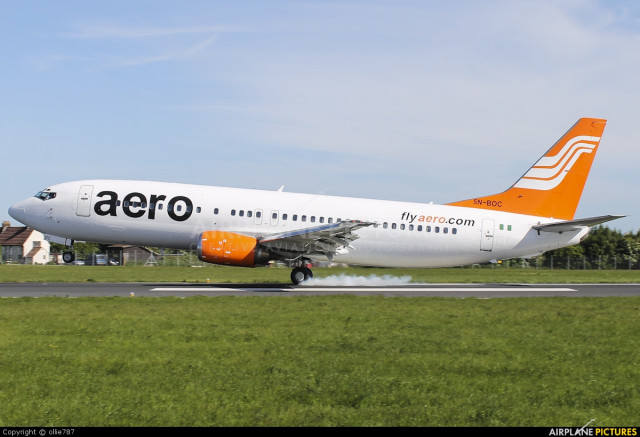 Aero Contractors  Airplane